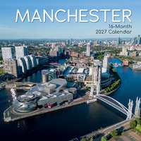 2027 Calendar Manchester Square Wall, Gifted Stationery GSC26948
