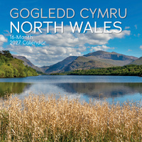 2027 Calendar North Wales Square Wall, Gifted Stationery GSC26966