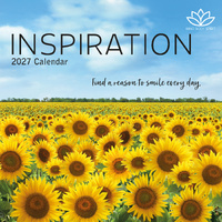 2027 Calendar Inspiration Square Wall, Gifted Stationery GSC26977