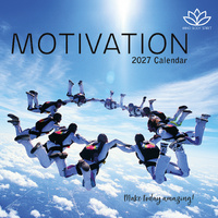 2027 Calendar Motivation Square Wall, Gifted Stationery GSC26978