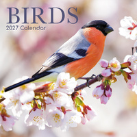2027 Calendar Birds Square Wall, Gifted Stationery GSC26989
