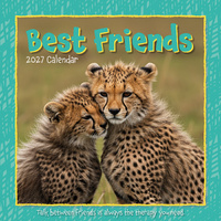 2027 Calendar Best Friends Square Wall, Gifted Stationery GSC27029