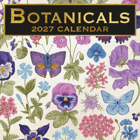 2027 Calendar Botanicals Square Wall, Gifted Stationery GSC27076
