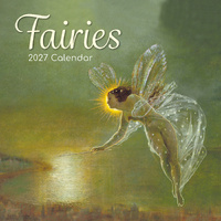 2027 Calendar Fairies Square Wall, Gifted Stationery GSC27085