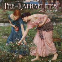 2027 Calendar Pre-Raphaelites Square Wall, Gifted Stationery GSC27098