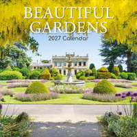 2027 Calendar Beautiful Gardens Square Wall, Gifted Stationery GSC27111