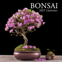 2027 Calendar Bonsai Square Wall, Gifted Stationery GSC27115