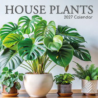2027 Calendar House Plants Square Wall, Gifted Stationery GSC27119