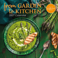 2027 Calendar From Garden to Kitchen Square Wall, Gifted Stationery GSC27128