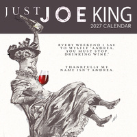 2027 Calendar Just Joe King Square Wall, Gifted Stationery GSC27143