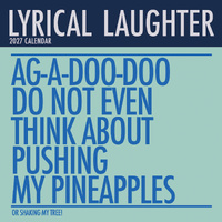 2027 Calendar Lyrical Laughter Square Wall, Gifted Stationery GSC27144
