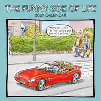 2027 Calendar The Funny Side of Life Square Wall, Gifted Stationery GSC27146