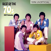 2027 Calendar 100% Unofficial Best of the 70's Square Wall, Gifted Stationery GSC27153