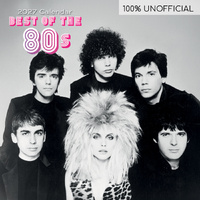 2027 Calendar 100% Unofficial Best of the 80's Square Wall, Gifted Stationery GSC27154