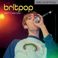 2027 Calendar 100% Unofficial Britpop Square Wall, Gifted Stationery GSC27156