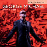 2027 Calendar 100% Unofficial George Michael Square Wall, Gifted Stationery GSC27160