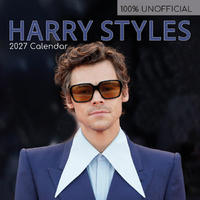 2027 Calendar 100% Unofficial Harry Styles Square Wall, Gifted Stationery GSC27161