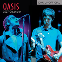 2027 Calendar 100% Unofficial Oasis Square Wall, Gifted Stationery GSC27162