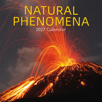 2027 Calendar Natural Phenomena Square Wall, Gifted Stationery GSC27183