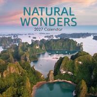 2027 Calendar Natural Wonders Square Wall, Gifted Stationery GSC27184