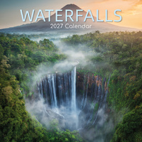 2027 Calendar Waterfalls Square Wall, Gifted Stationery GSC27193