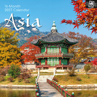 2027 Calendar Passport Collection Asia Square Wall, Gifted Stationery GSC27195