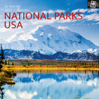 2027 Calendar Passport Collection National Parks USA Square Wall, Gifted Stationery GSC27211