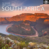 2027 Calendar Passport Collection South Africa Square Wall, Gifted Stationery GSC27217