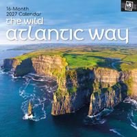 2027 Calendar Passport Collection The Wild Atlantic Way Square Wall, Gifted Stationery GSC27218