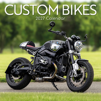 2027 Calendar Custom Bikes Square Wall, Gifted Stationery GSC27227