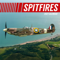 2027 Calendar Spitfires Square Wall, Gifted Stationery GSC27233