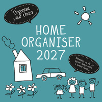 2027 Calendar Home Organiser Square Wall, Gifted Stationery GSC27254