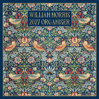 2027 Calendar William Morris Organiser Square Wall, Gifted Stationery GSC27262
