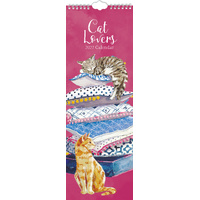 2027 Calendar Cat Lovers Slim Wall, Gifted Stationery GSC27272