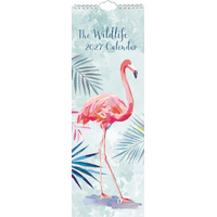 2027 Calendar The Wildlife B Slim Wall, Gifted Stationery GSC27274