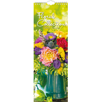 2027 Calendar Floral Collection Slim Wall, Gifted Stationery GSC27291