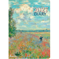 2027 Planner Monet Padded A5 Week to View, Gifted Stationery GSC27333