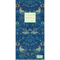 2027 Planner William Morris Bird Pocket Week to View, Gifted Stationery GSC27383