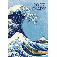2027 Planner Hokusai Flexi A6 Week to View, Gifted Stationery GSC27388