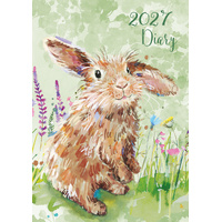 2027 Planner The Wildlife Flexi A6 Week to View, Gifted Stationery GSC27393