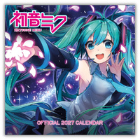 2027 Calendar Hatsune Miku Official Square Wall, Danilo I00626