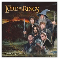 2027 Calendar Lord Of The Rings Official Square Wall, Danilo I00725