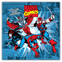 2027 Calendar Marvel Comics Official Square Wall, Danilo I00732