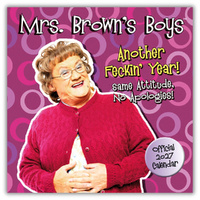 2027 Calendar Mrs. Browns' Boys Official Square Wall, Danilo D00787