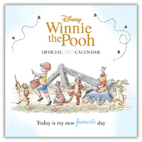 2027 Calendar Winnie The Pooh Official Square Wall, Danilo I01142