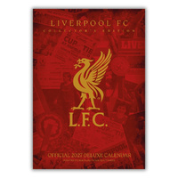 2027 Calendar Collector's Edition Official Liverpool FC A3 Deluxe Wall with Posters, Danilo D02767