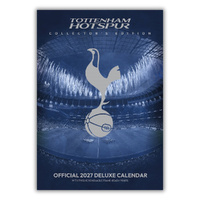 2027 Calendar Collector's Edition Official Tottenham Hotspur FC A3 Deluxe Wall with Posters, Danilo D02859
