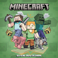 2026 Calendar Minecraft Official Square Wall, Danilo I74651