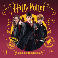 2026 Calendar Harry Potter Official Mini Wall, Danilo I75344