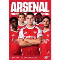 2026 Calendar Arsenal FC Official A3 Vertical Wall, Danilo D75429